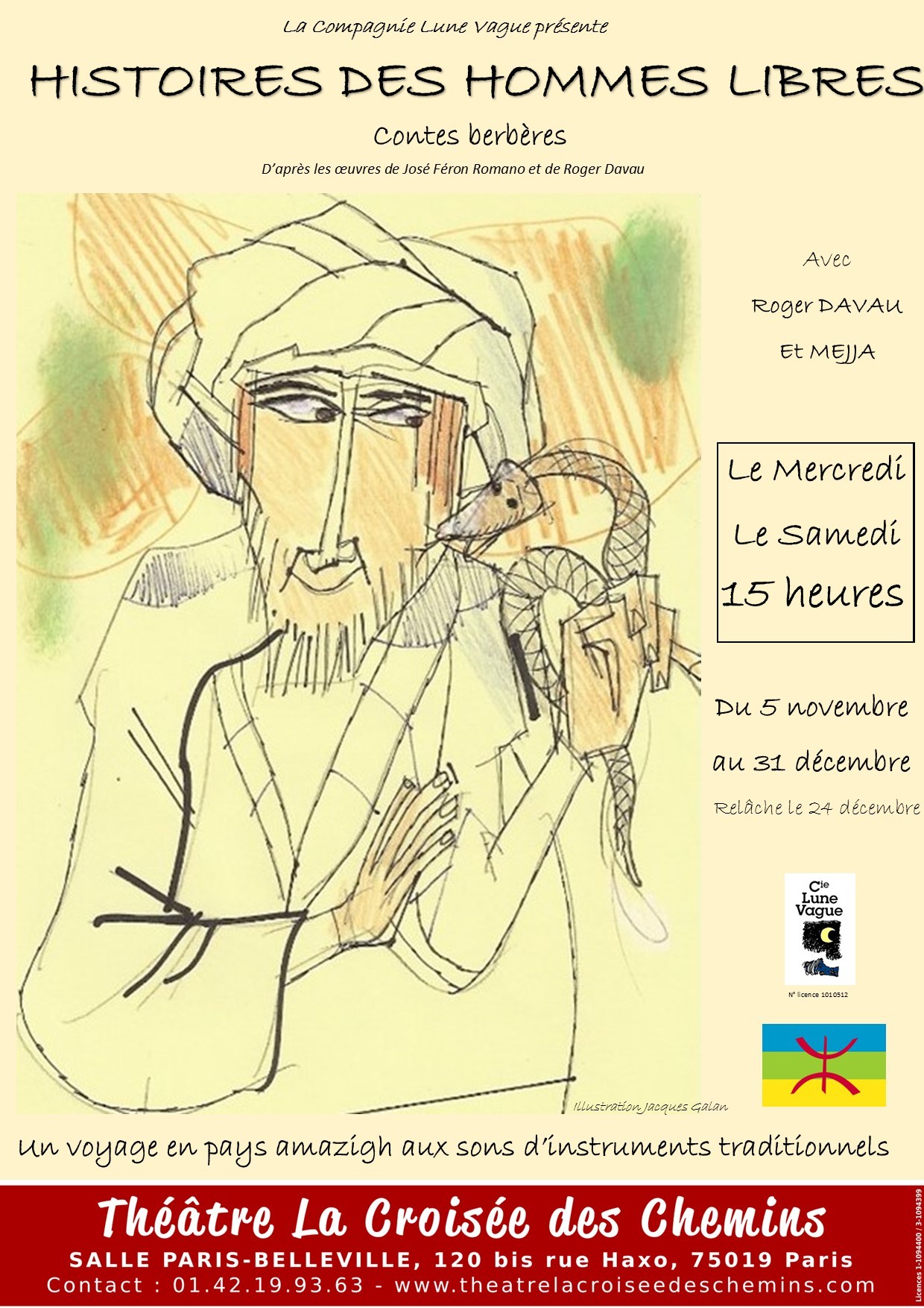 Affiche contes berbères